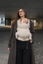 Haven Baby Carrier - White Houndstooth